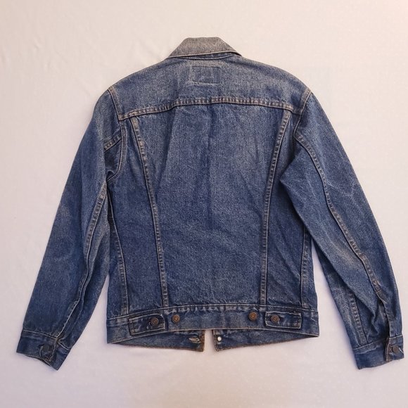 ELIZABETH AND JAMES VINTAGE LEVI'S Denim Jacket Size 34 - Picture 10 of 15